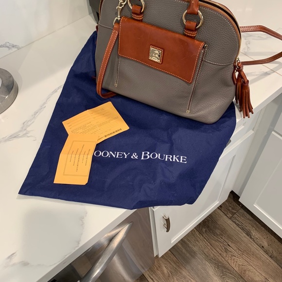 Dooney and Bourke satchel with Certificates - Picture 3 of 7